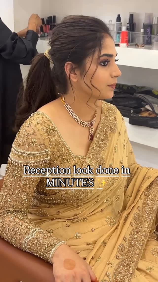 Post 1 by NITHYA & PRAMOD Makeup & Hair on Instagram (video)