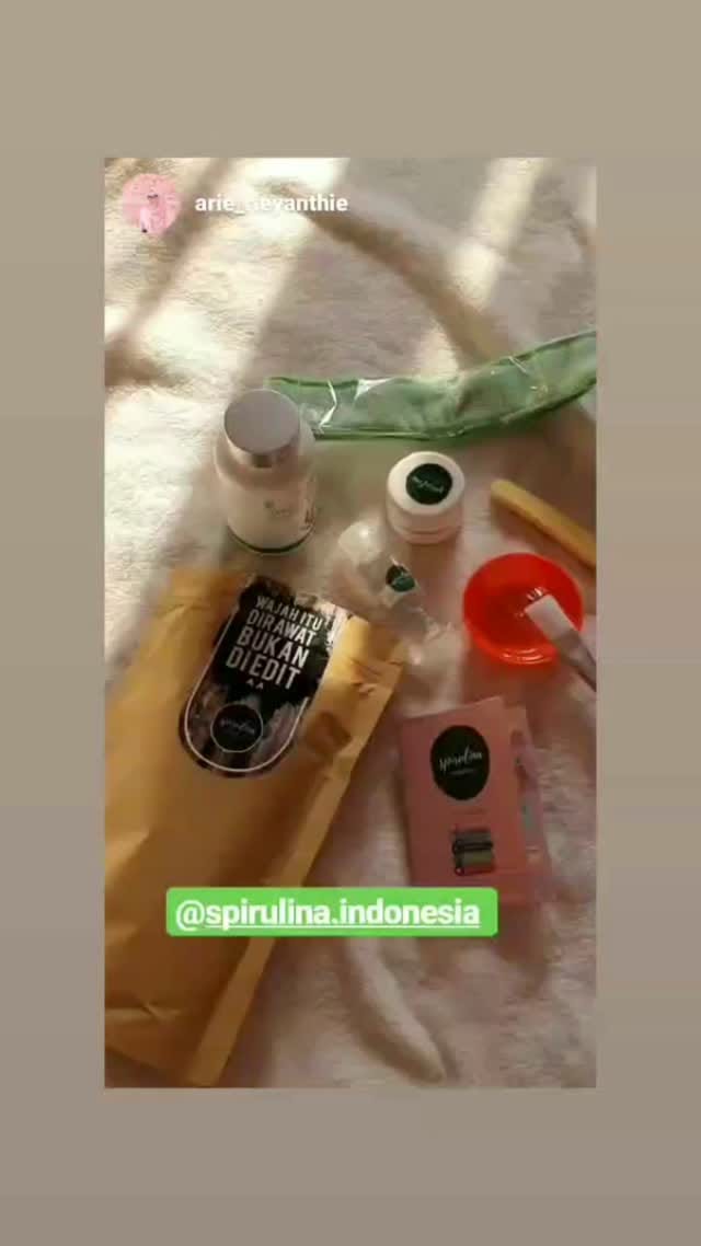 Post 1 by Spirulina Indonesia on Instagram (video)