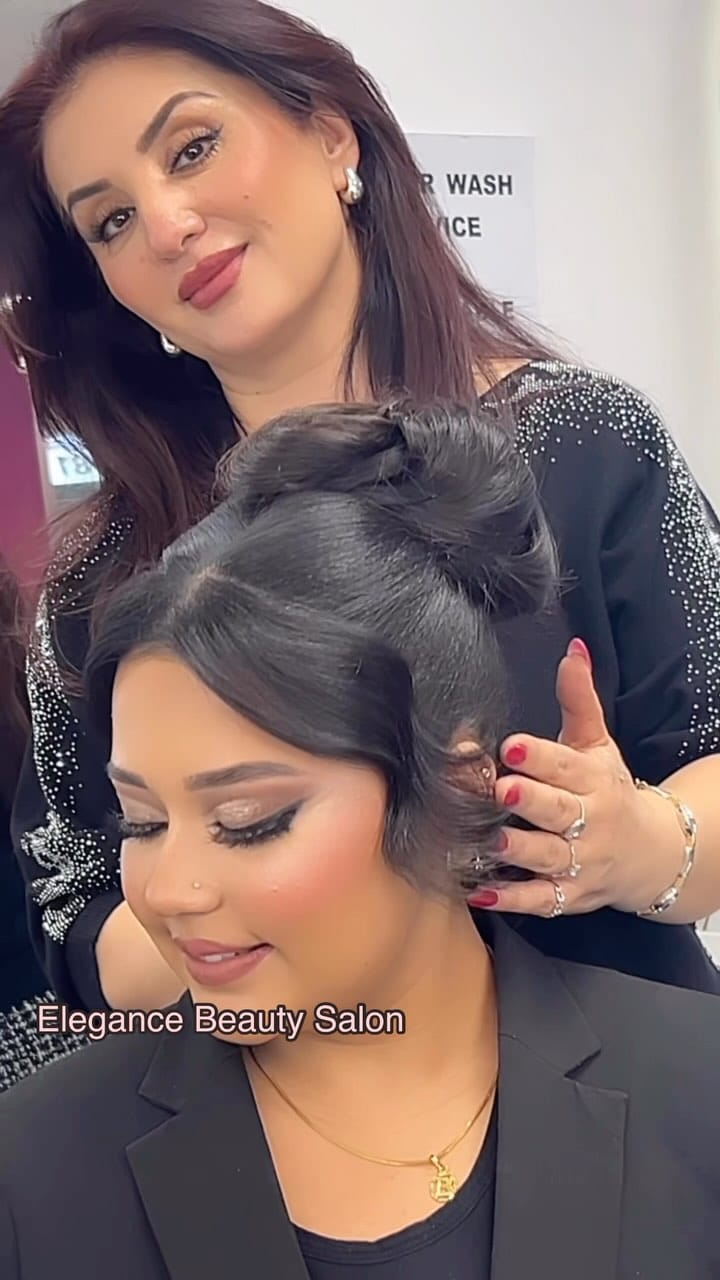 Post 9 by Elegance Beauty Salon /Toronto mua Weeda Ashraf on Instagram (video)
