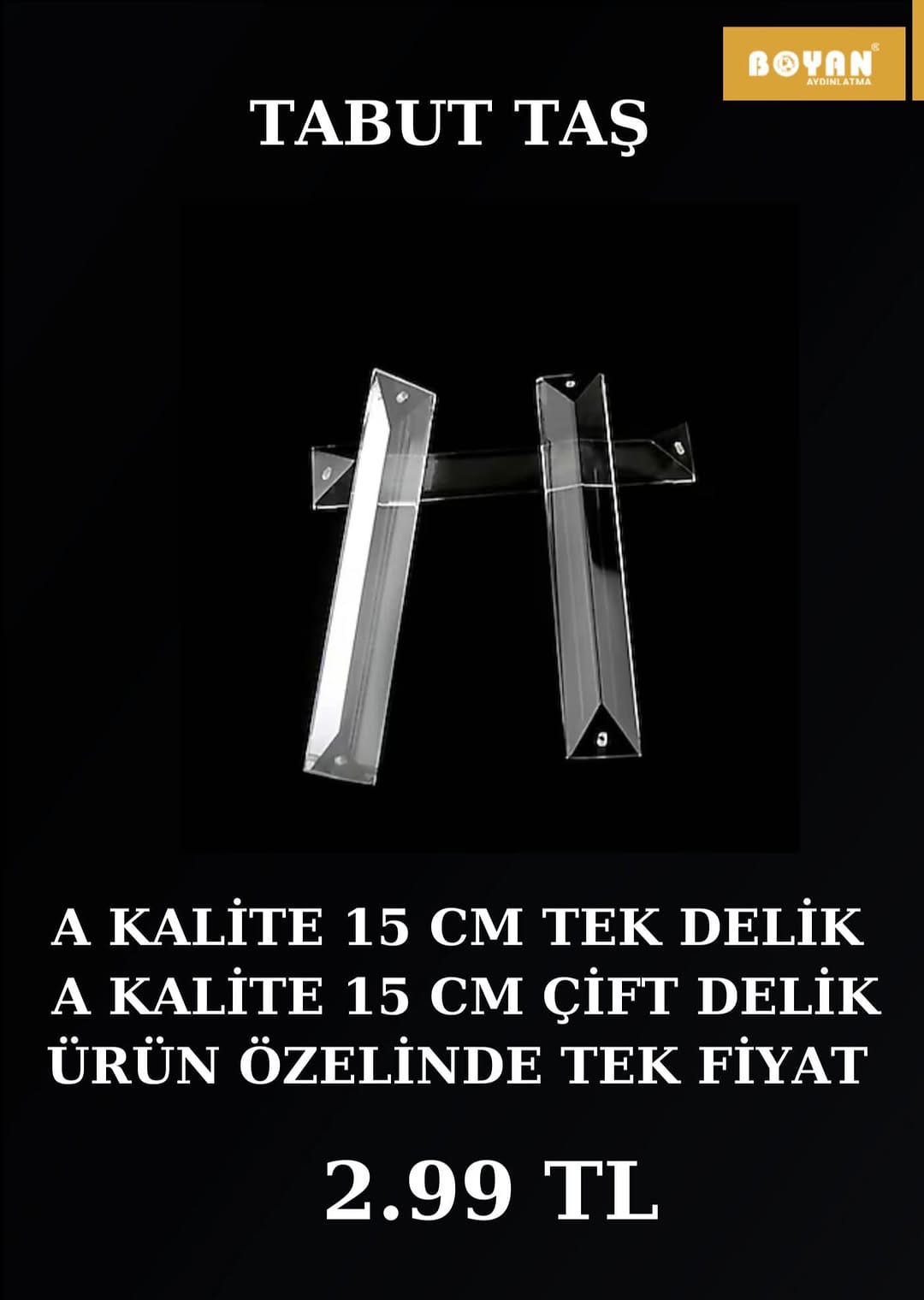 Post 2 by Boyan Aydınlatma on Instagram (image)
