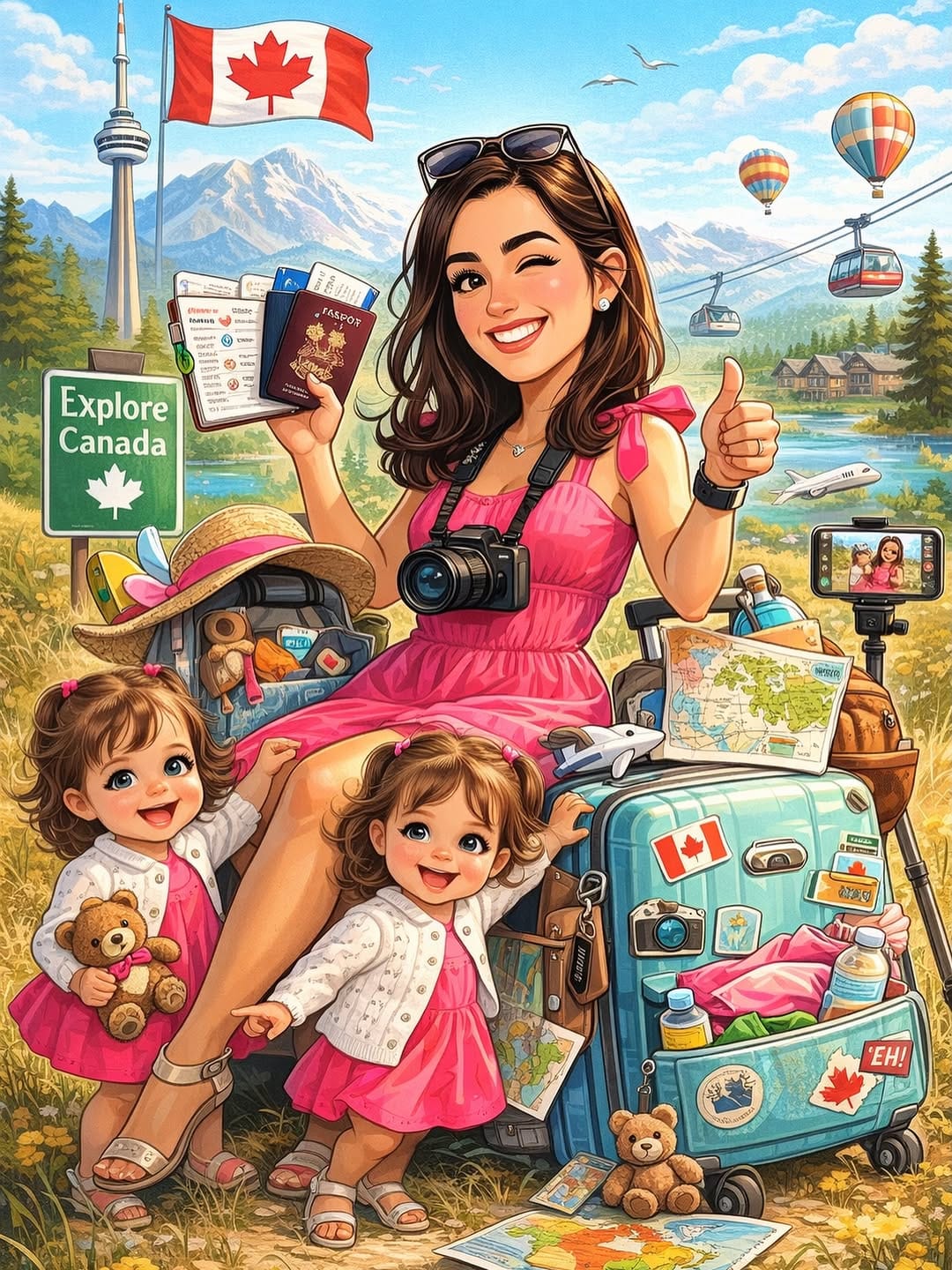 Post 1 by Twin mom | Family Travel on Instagram (image)