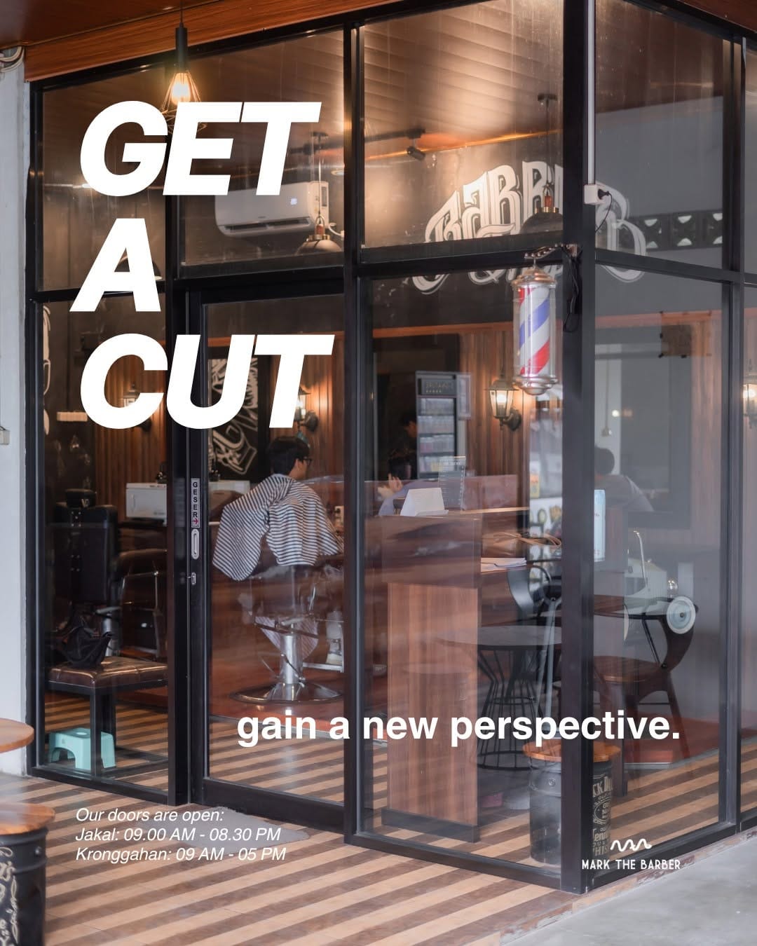 Post 3 by Mark the Barber, Yogyakarta est. 2014 on Instagram (carousel)