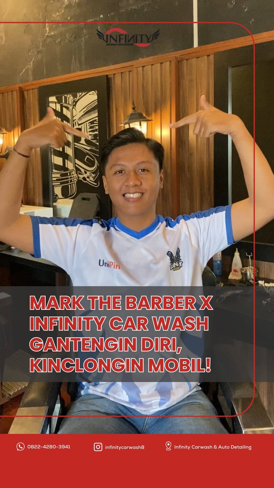 Post 5 by Mark the Barber, Yogyakarta est. 2014 on Instagram (video)