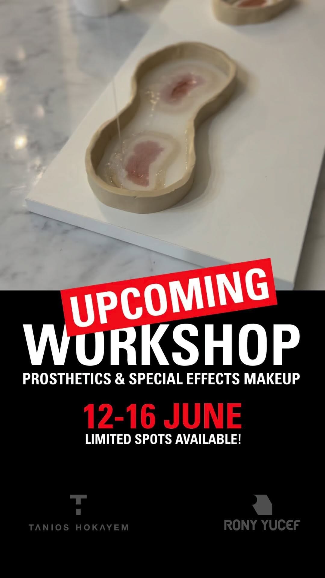 Post 7 by Tanios Hokayem • sfx makeup artist on Instagram (video)