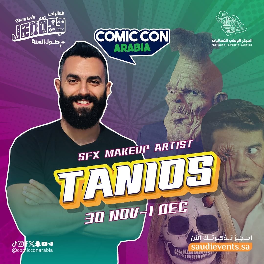 Post 6 by Tanios Hokayem • sfx makeup artist on Instagram (image)