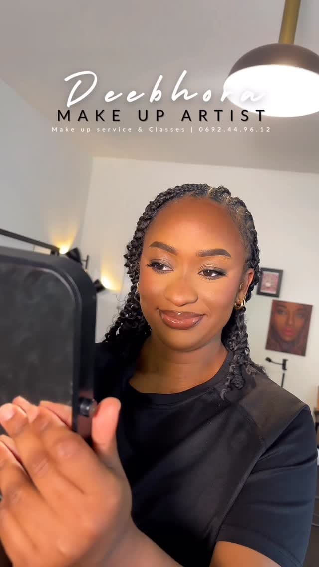 Post 4 by PRESTATION DE MAQUILLAGE A LA REUNION 🇷🇪 Deebhora💖 on Instagram (video)