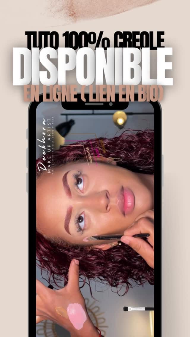 Post 5 by PRESTATION DE MAQUILLAGE A LA REUNION 🇷🇪 Deebhora💖 on Instagram (video)