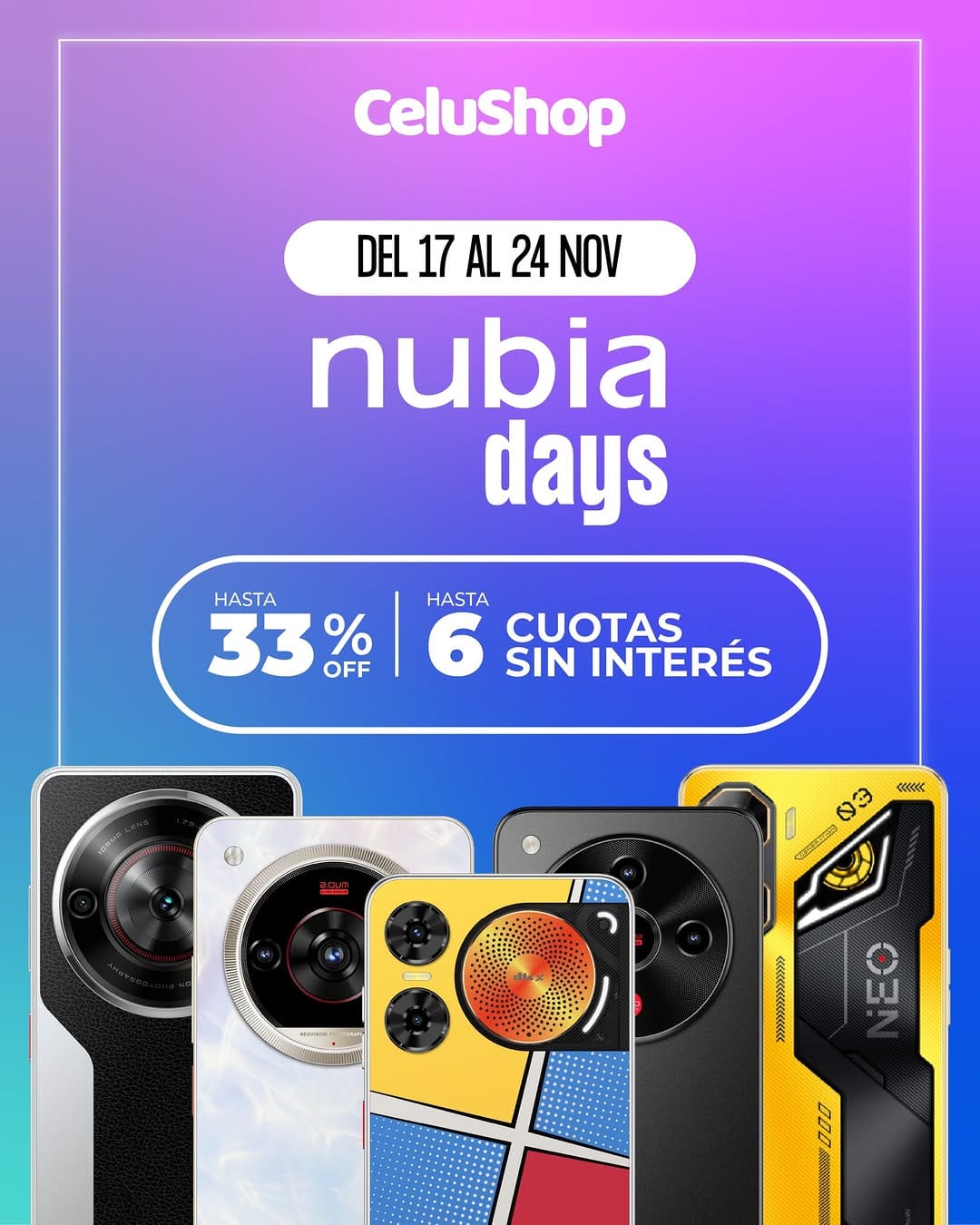 Post 9 by CeluShop Argentina on Instagram (carousel)