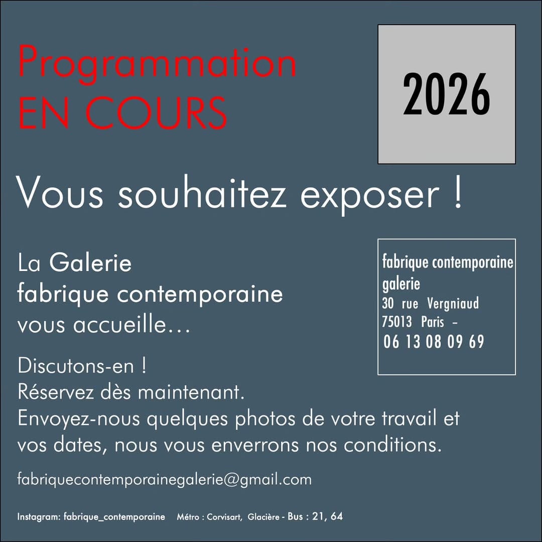 Post 3 by fabrique contemporaine on Instagram (image)