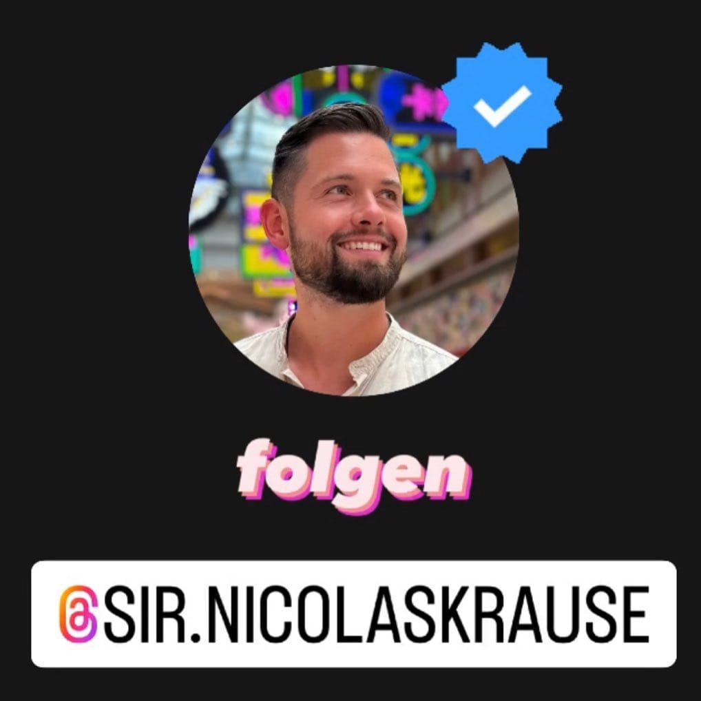 Post 1 by Nicolas Krause on Instagram (image)