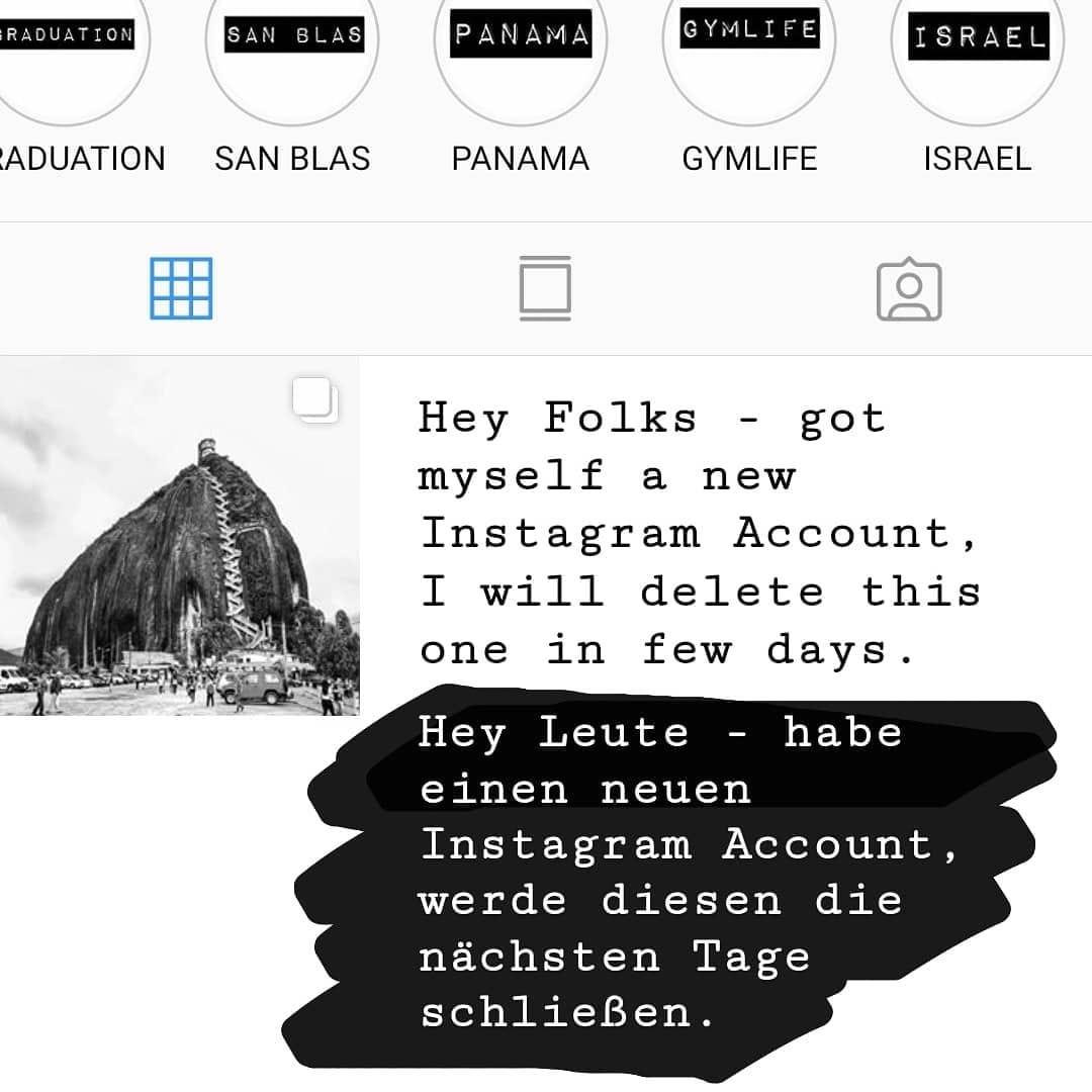 Post 1 by Christian Gruber on Instagram (image)