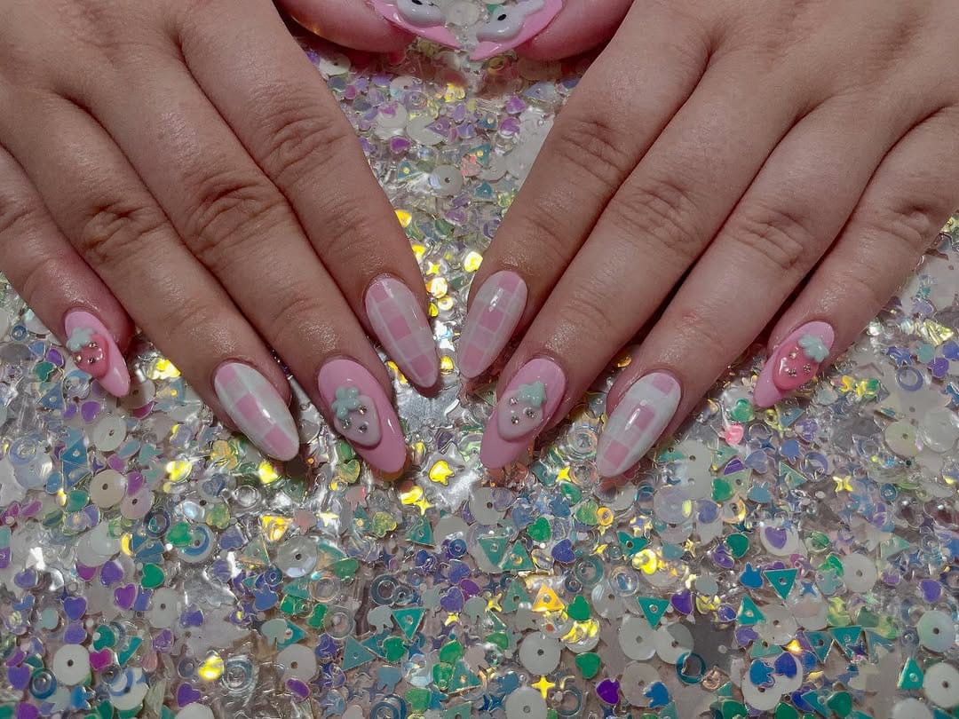 Post 3 by Queen Of Kawaii Nails on Instagram (image)