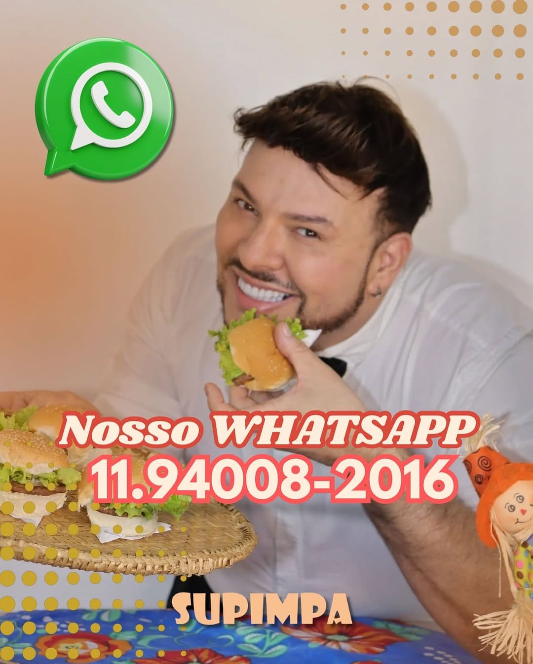 Post 9 by 𝗦UPIMPA Festas & Eventos on Instagram (image)