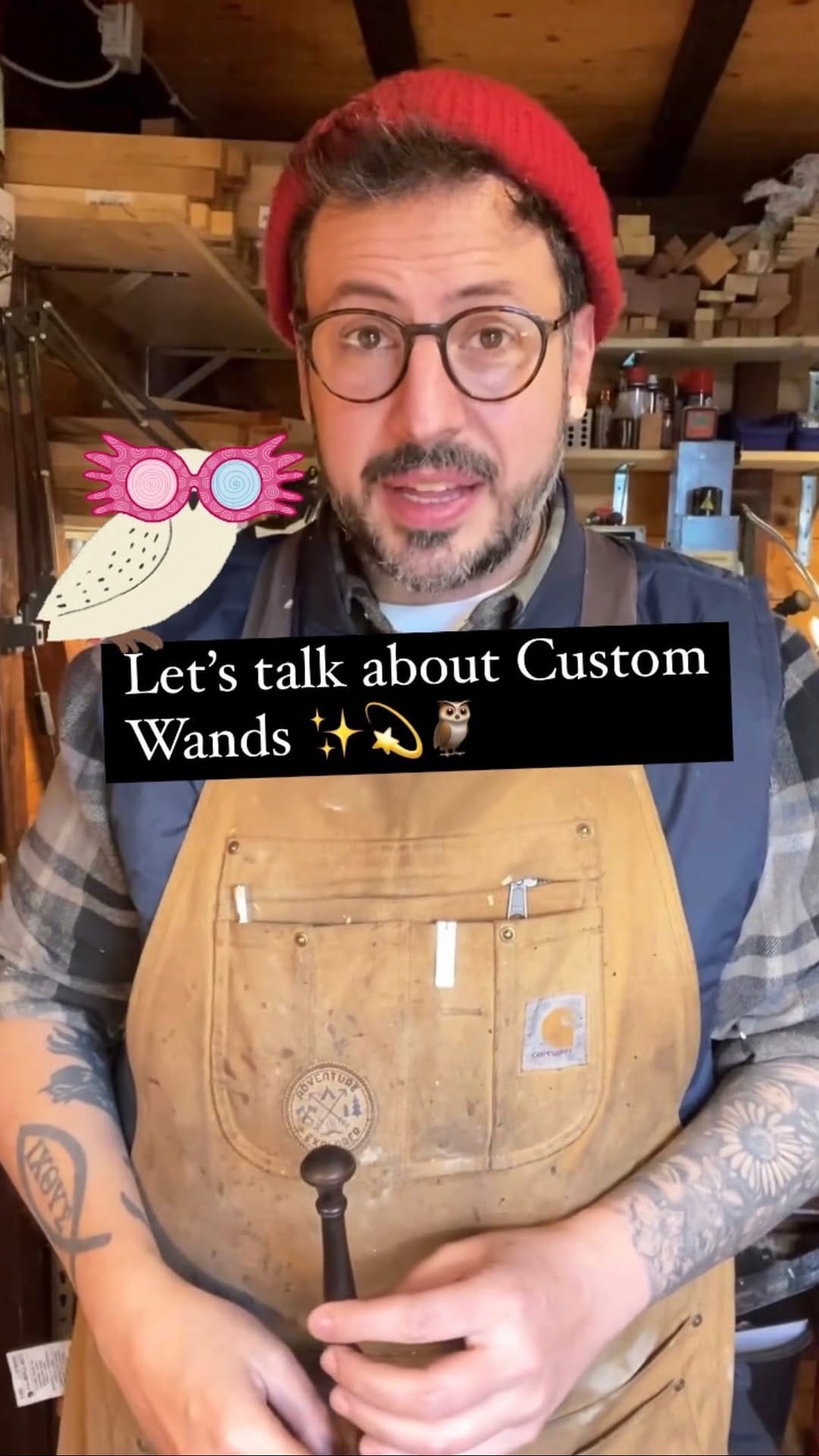 Post 10 by 𝕶𝖔𝖊𝖘𝖙𝖑𝖊𝖗’𝖘 𝕱𝖎𝖓𝖊 𝖂𝖆𝖓𝖉𝖘 on Instagram (video)