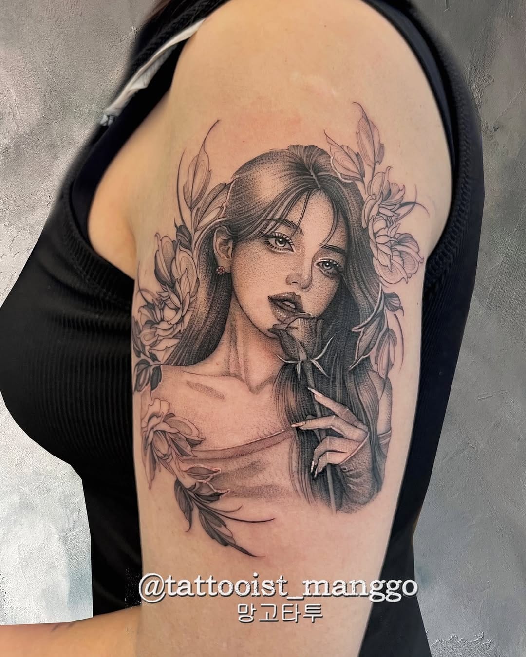 Post 4 by 부천타투 인천타투 부평타투 /망고타투🥭타투이스트망고 on Instagram (image)