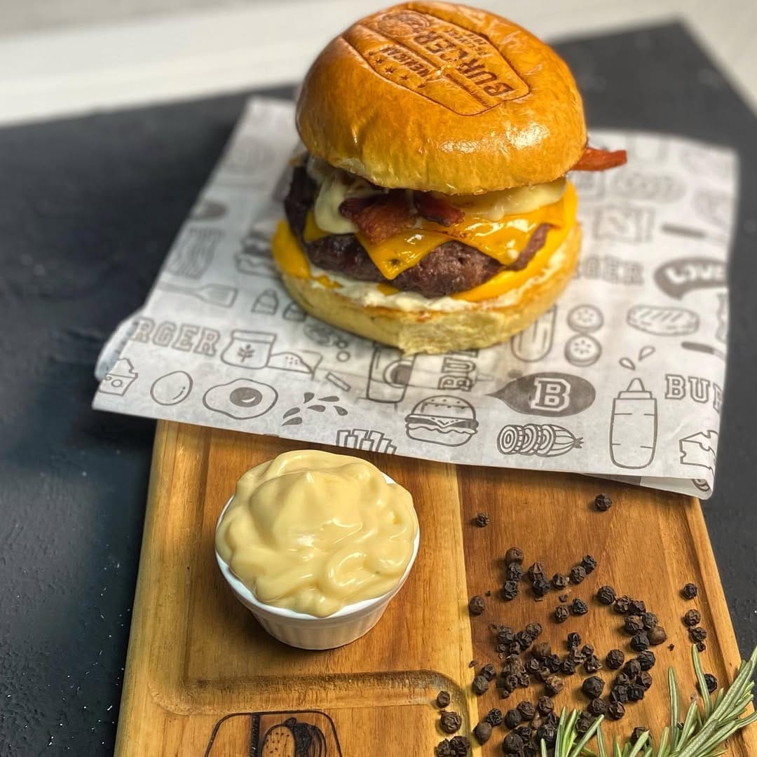 Post 1 by American Burger on Instagram (image)