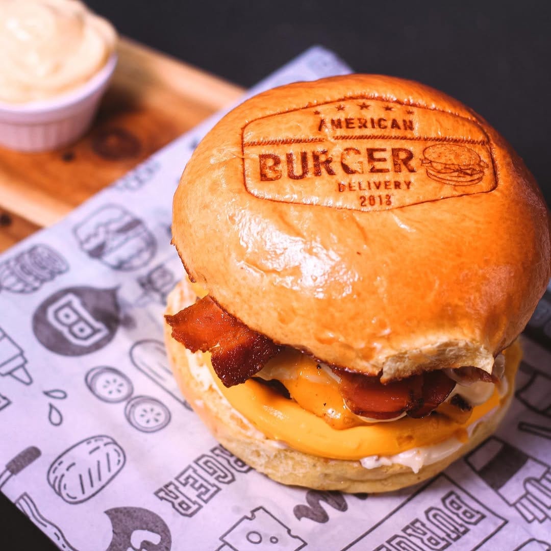 Post 3 by American Burger on Instagram (image)