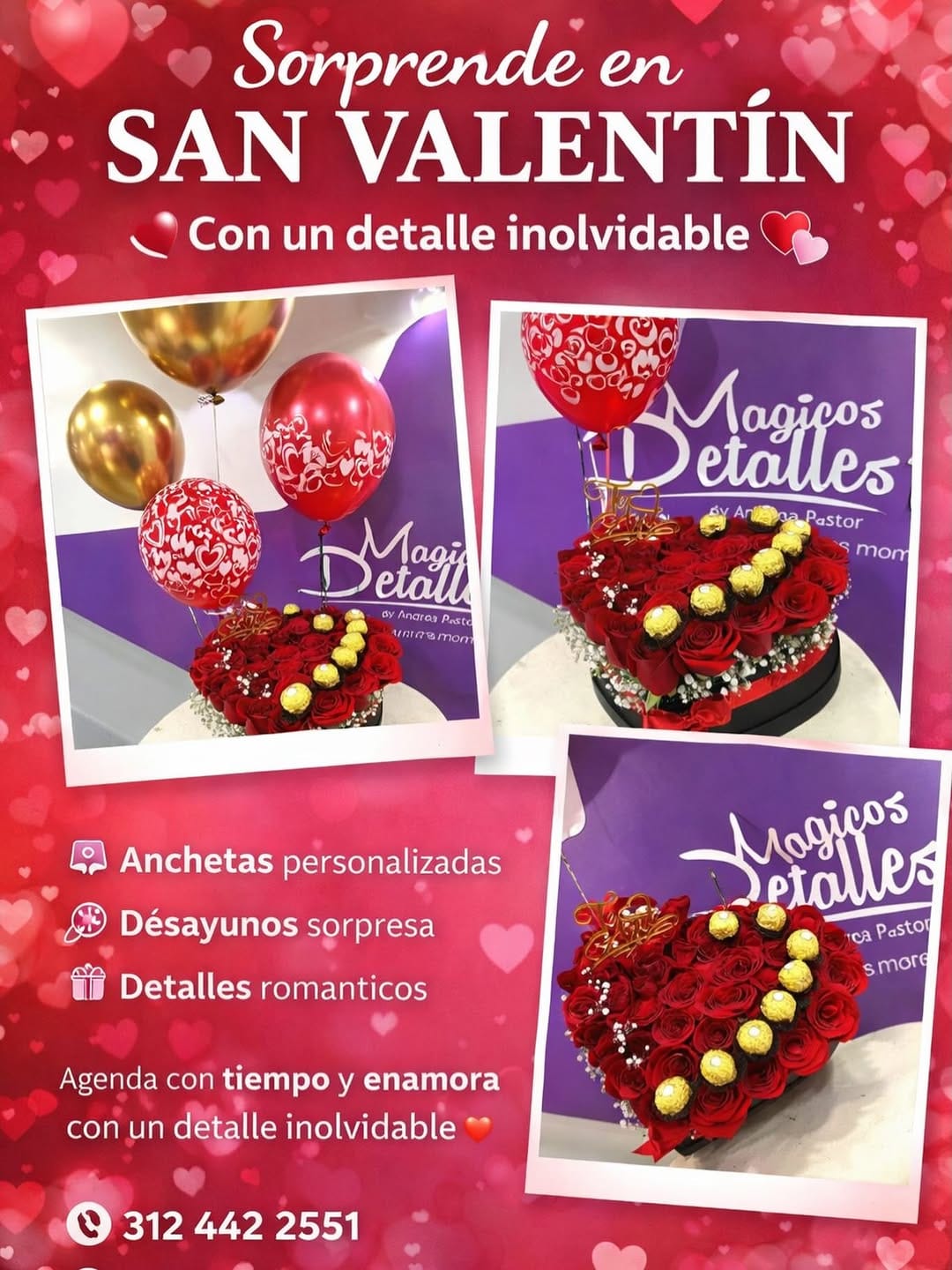 Post 1 by Globos Anchetas Desayunos on Instagram (image)