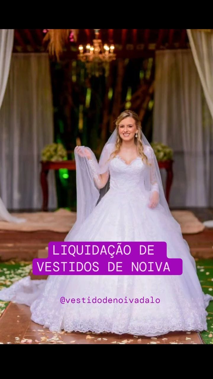 Post 1 by Vestido de Noiva (Loiany Lima) on Instagram (video)