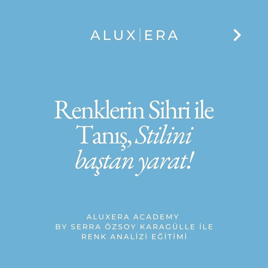 Post 1 by Aluxera Academy by Serra Özsoy Karagülle on Instagram (carousel)