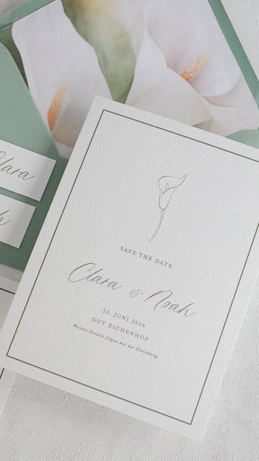 Post 5 by Hochzeitseinladung x Davetiye I Letterpress | Stammbuch on Instagram (video)