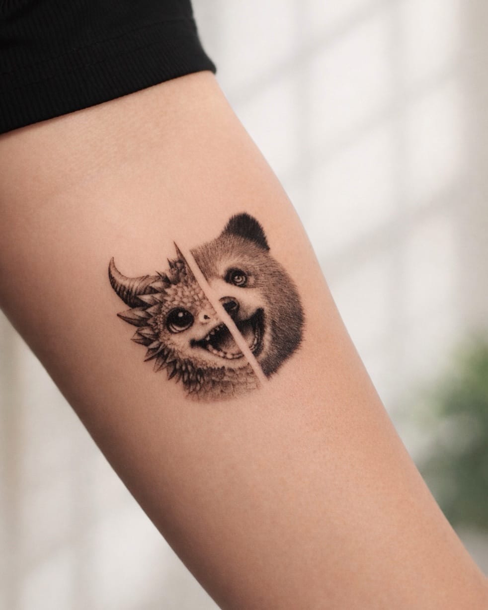 Post 3 by Steff │ clean fineline tattoos │ Augsburg on Instagram (carousel)