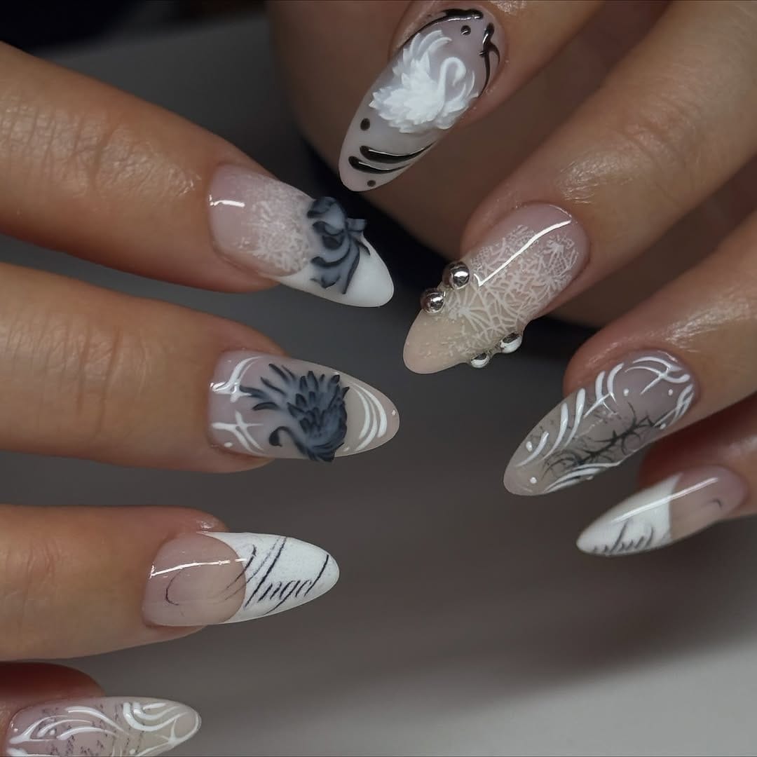 Post 5 by @yishaynails on Instagram (carousel)
