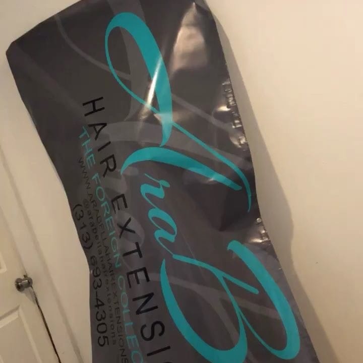 Post 3 by AraBella Hair Extensions on Instagram (video)