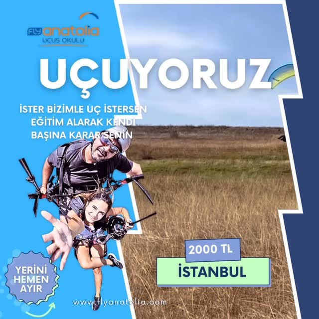 Post 6 by FLY ANATOLIA UÇUŞ OKULU on Instagram (video)