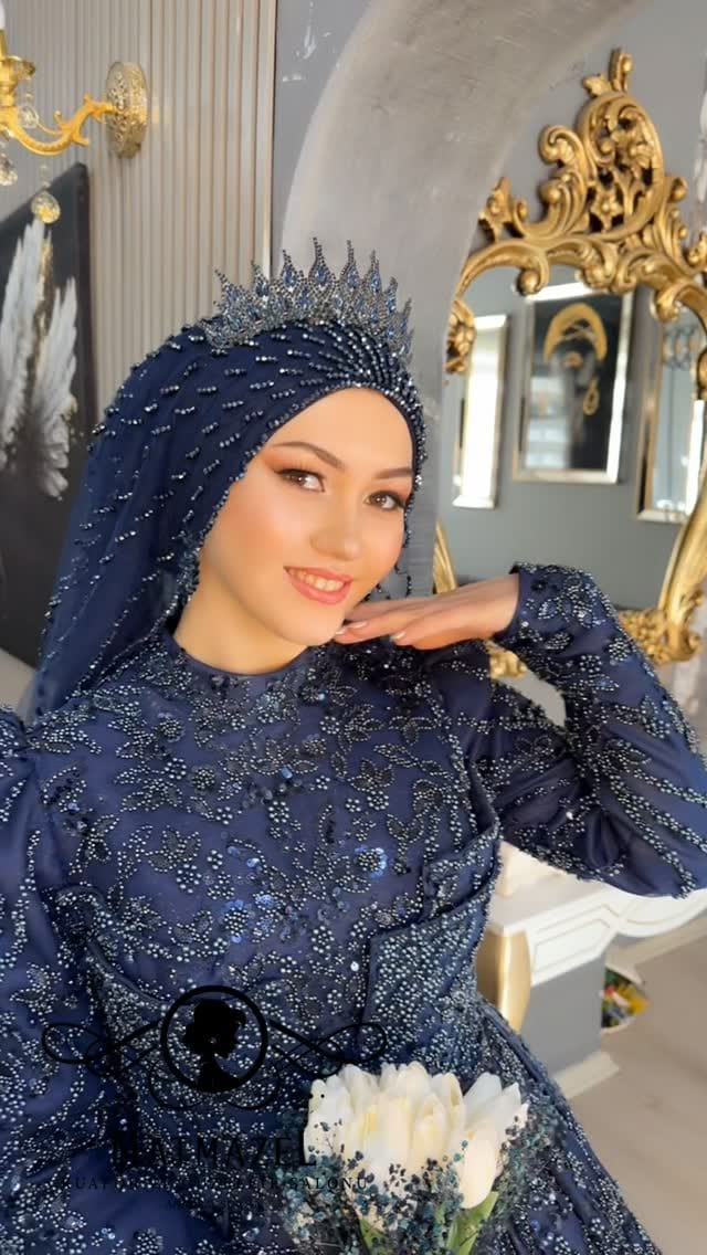 Post 8 by Gelinsaçı Türbantasarım Makeup on Instagram (video)