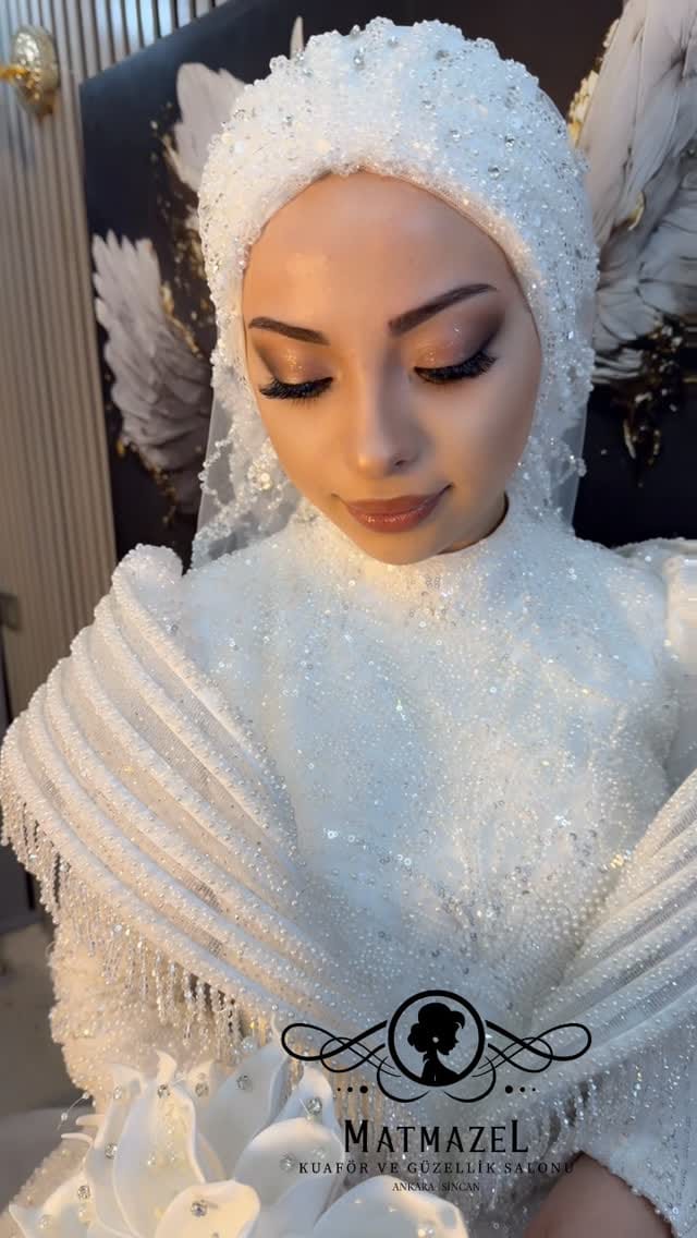 Post 10 by Gelinsaçı Türbantasarım Makeup on Instagram (video)