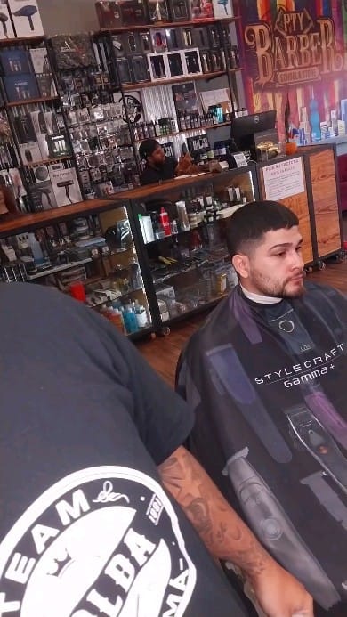 Post 2 by @JhomarTheBarber on Instagram (video)