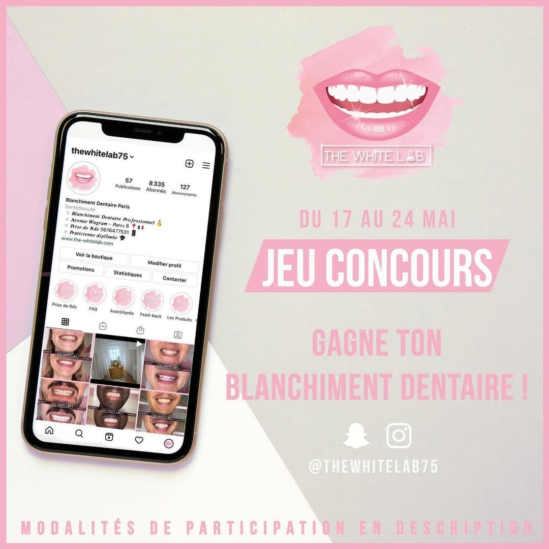 Post 5 by Blanchiment Dentaire Paris on Instagram (image)