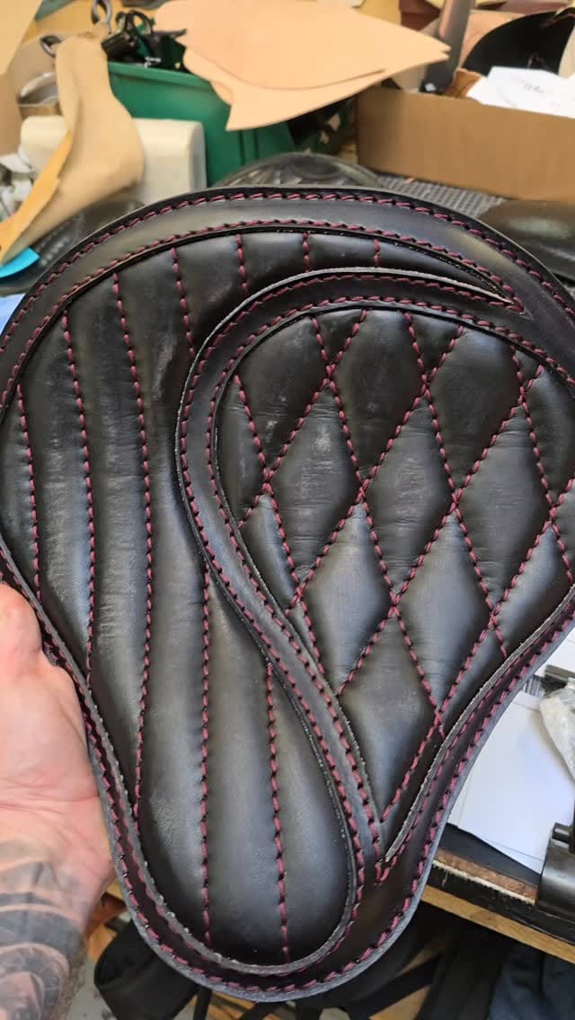 Post 7 by MOTORCYCLE SEATS & BAGS on Instagram (video)