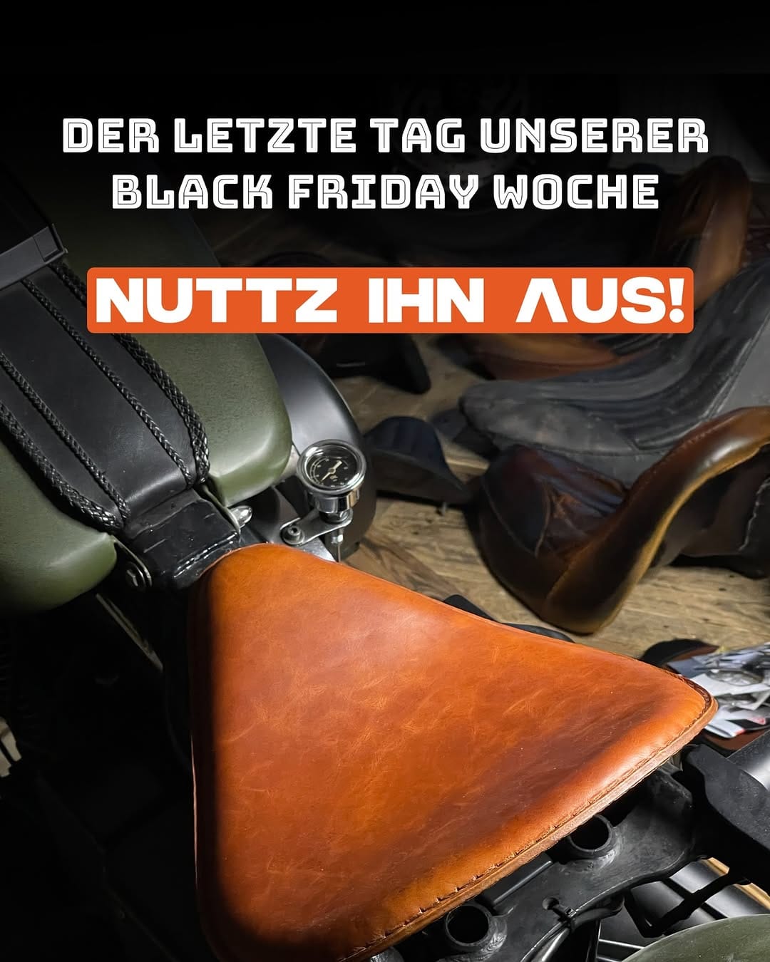 Post 10 by MOTORCYCLE SEATS & BAGS on Instagram (image)
