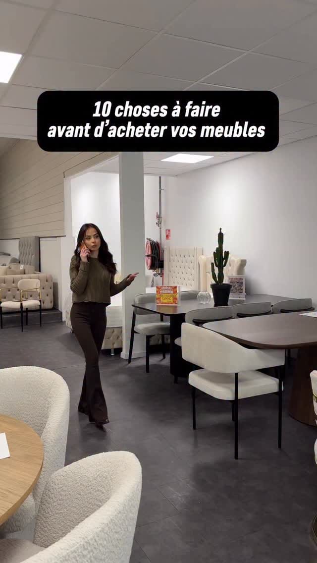 Post 2 by Magasin de meuble à BORDEAUX Canapés, Lits, Tables, Chaises on Instagram (video)