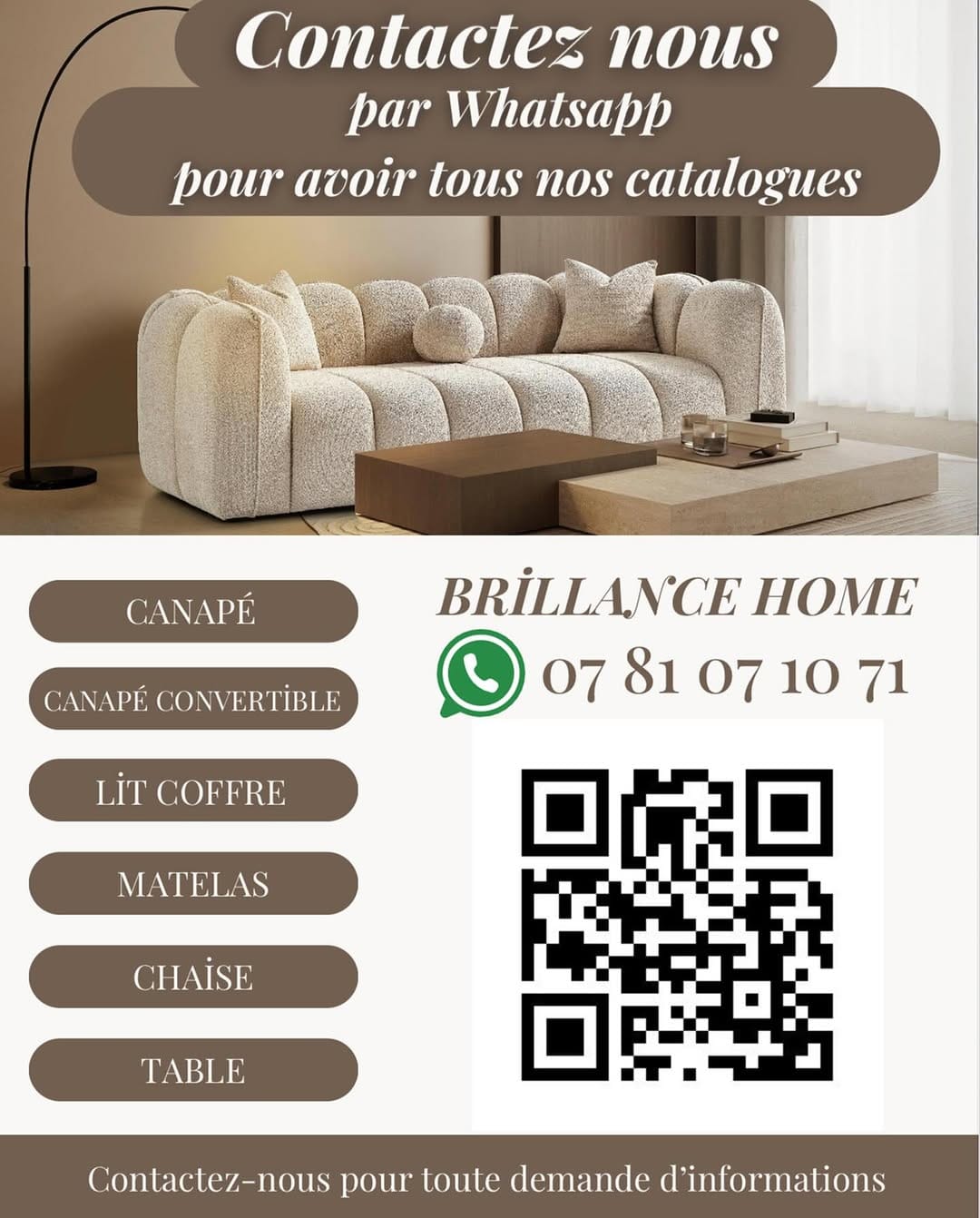 Post 8 by Magasin de meuble à BORDEAUX Canapés, Lits, Tables, Chaises on Instagram (image)