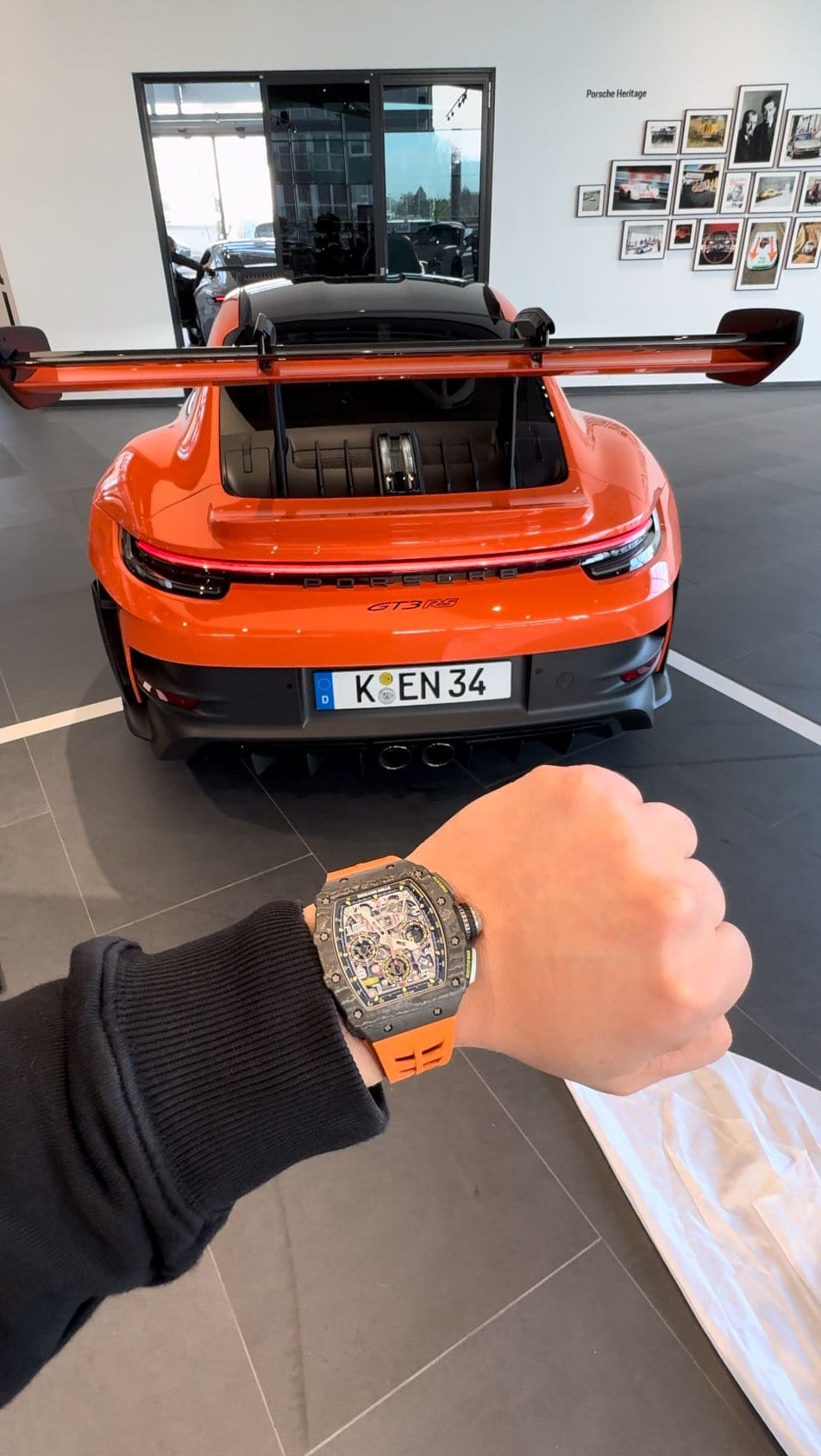 Post 8 by Karmann Watches on Instagram (video)
