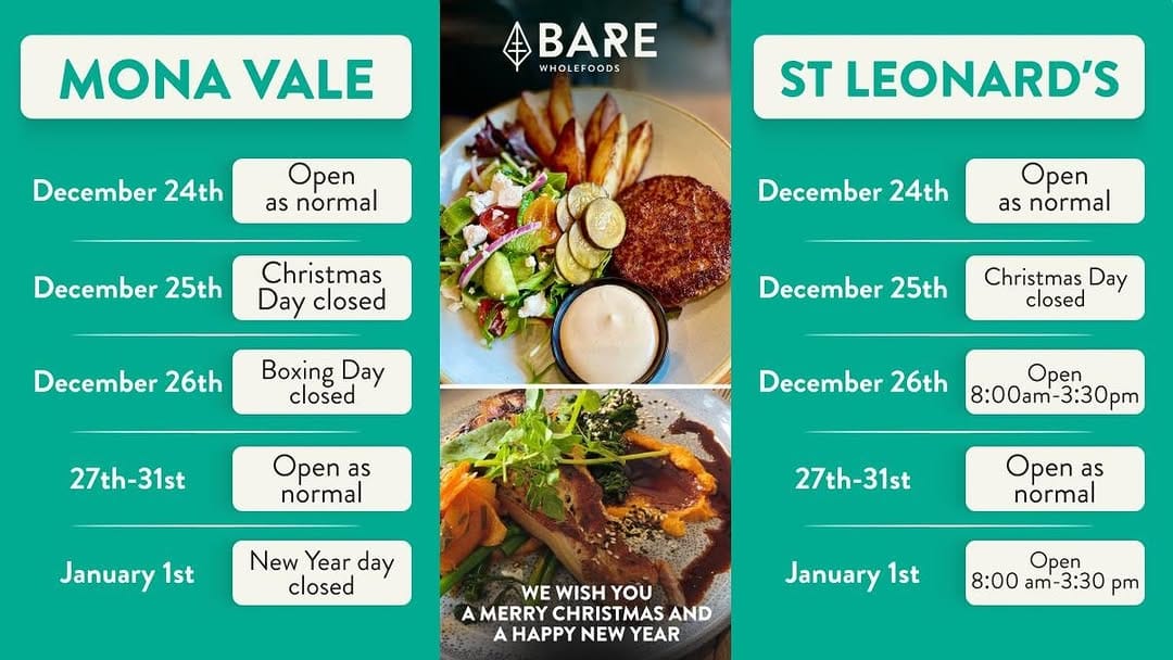 Post 10 by Bare Wholefoods on Instagram (image)