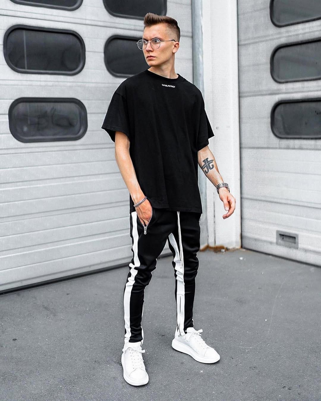 Post 6 by Men In Black Clothes on Instagram (carousel)
