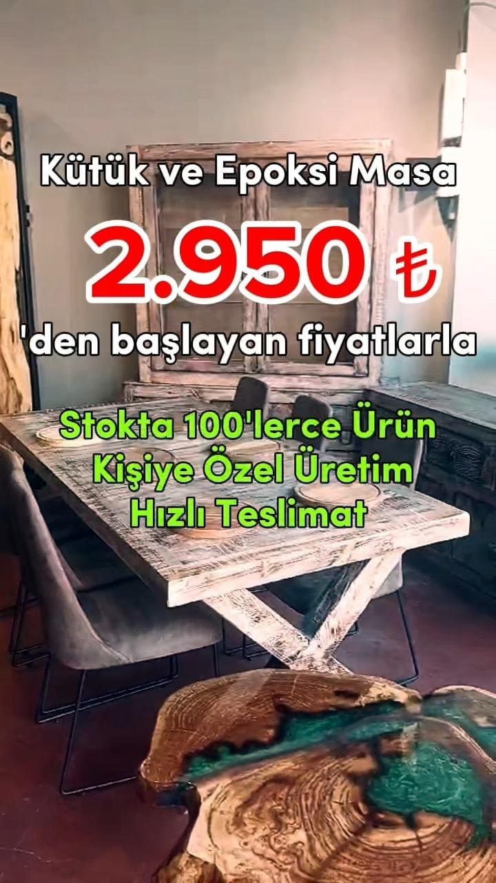 Post 6 by Kütük Atölyem on Instagram (video)