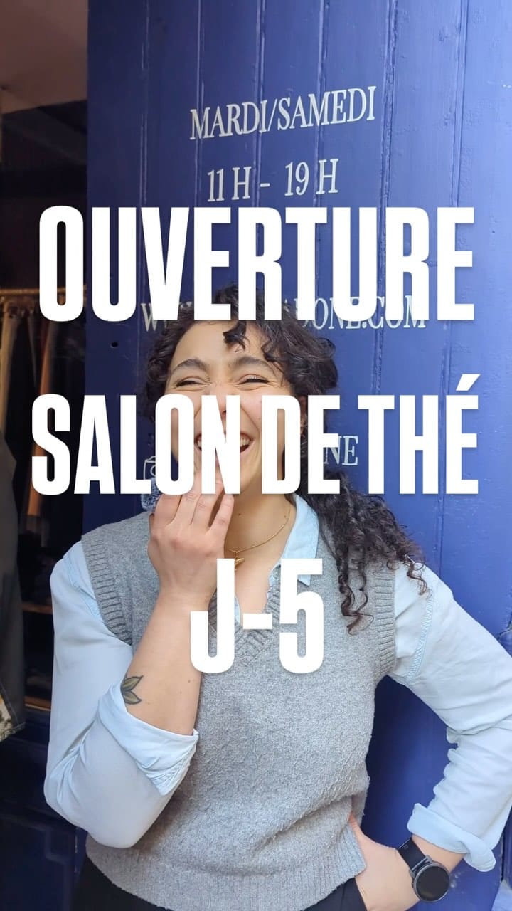 Post 9 by Blue Madone, Café Friperie 🩵  Bordeaux + Soulac on Instagram (video)