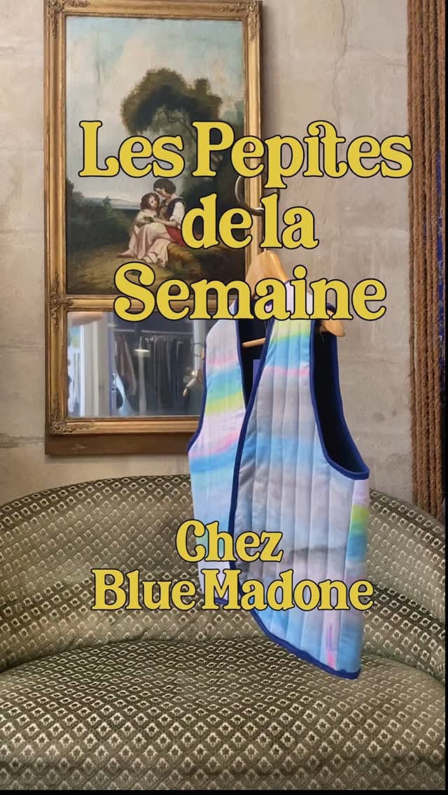 Post 6 by Blue Madone, Café Friperie 🩵  Bordeaux + Soulac on Instagram (video)