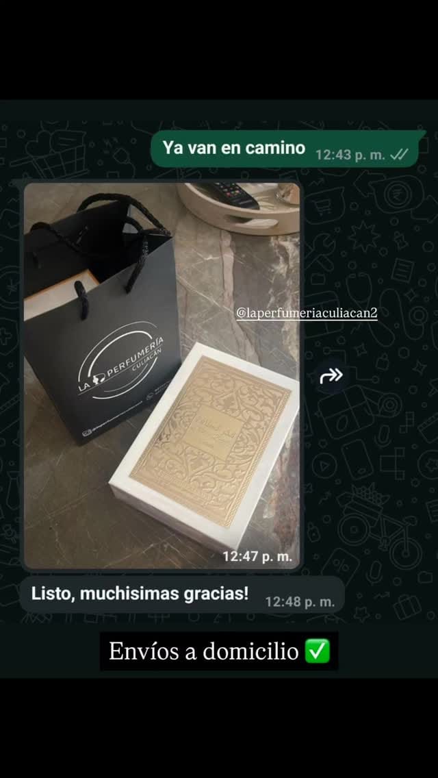 Post 8 by Perfumes Culiacan on Instagram (video)