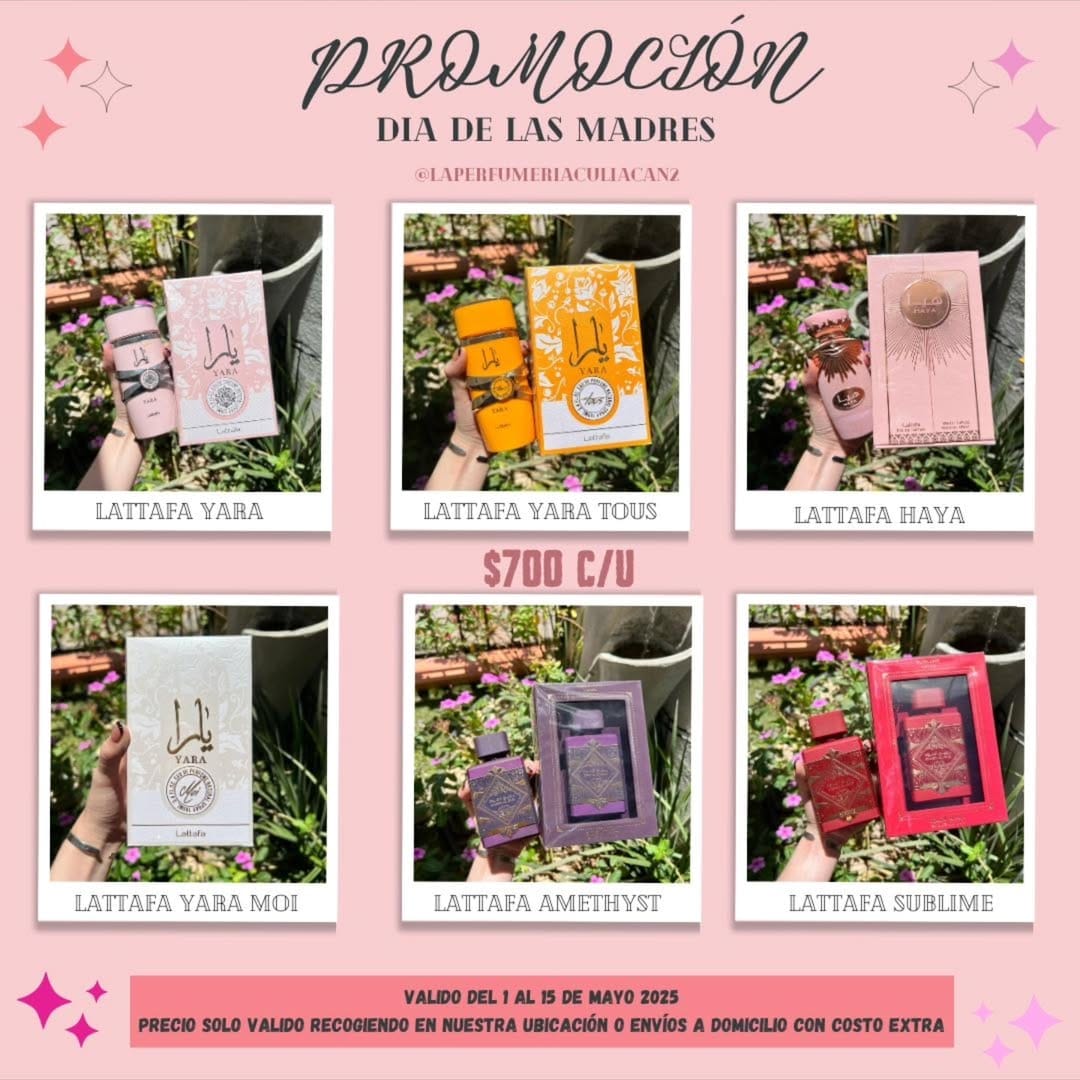 Post 9 by Perfumes Culiacan on Instagram (image)