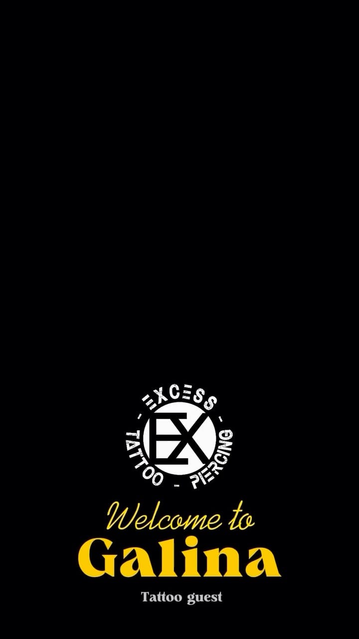Post 1 by Excess Tattoo - Piercing on Instagram (video)