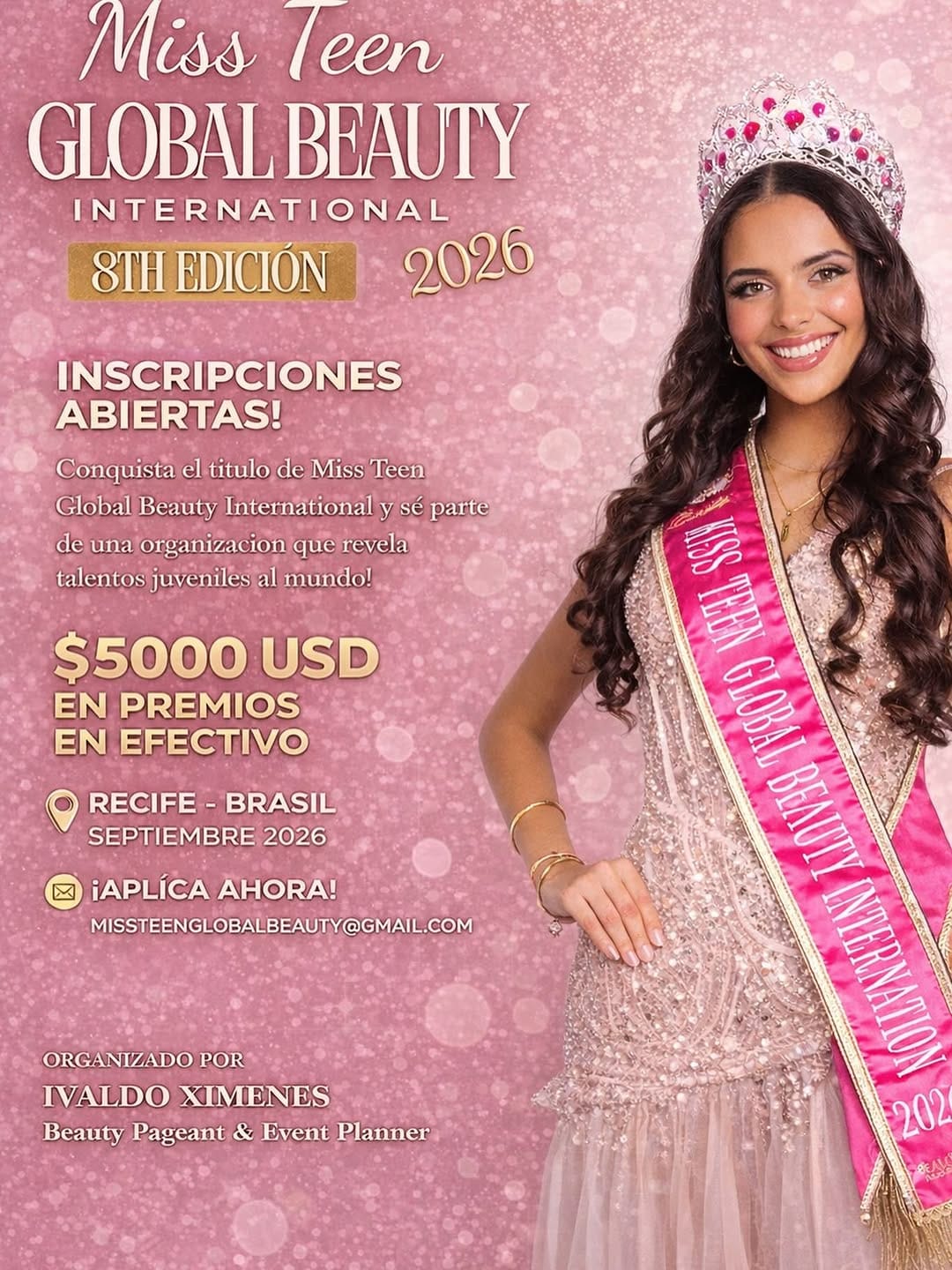 Post 8 by Miss Teen Global Beauty on Instagram (image)