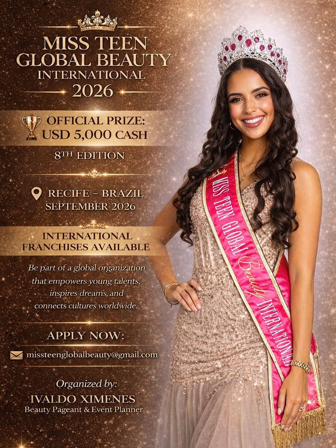 Post 5 by Miss Teen Global Beauty on Instagram (image)