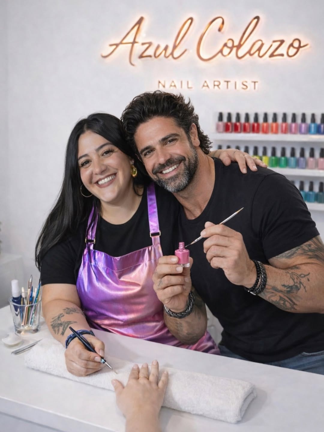 Post 5 by Azul Colazo NAILS - Uñas esculpidas on Instagram (image)