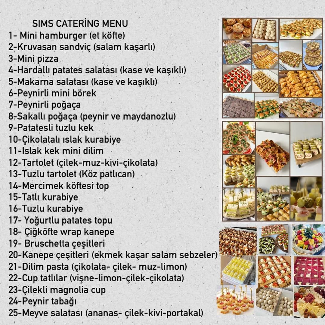 Post 9 by SIM'S KITCHEN İZMİR PASTA on Instagram (image)